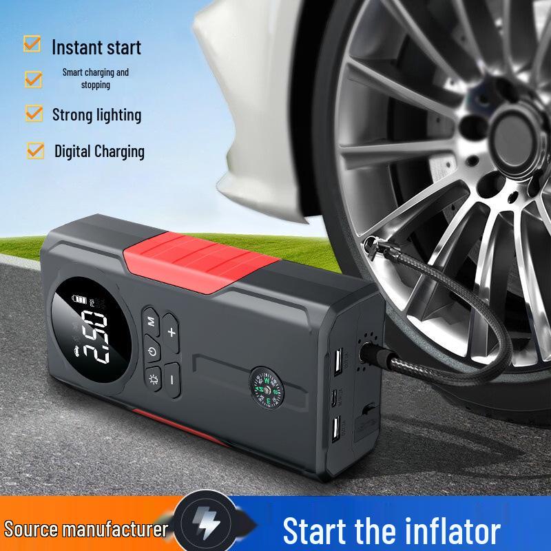 12V All-in-One Car Jump Starter & Air Pump Power Bank