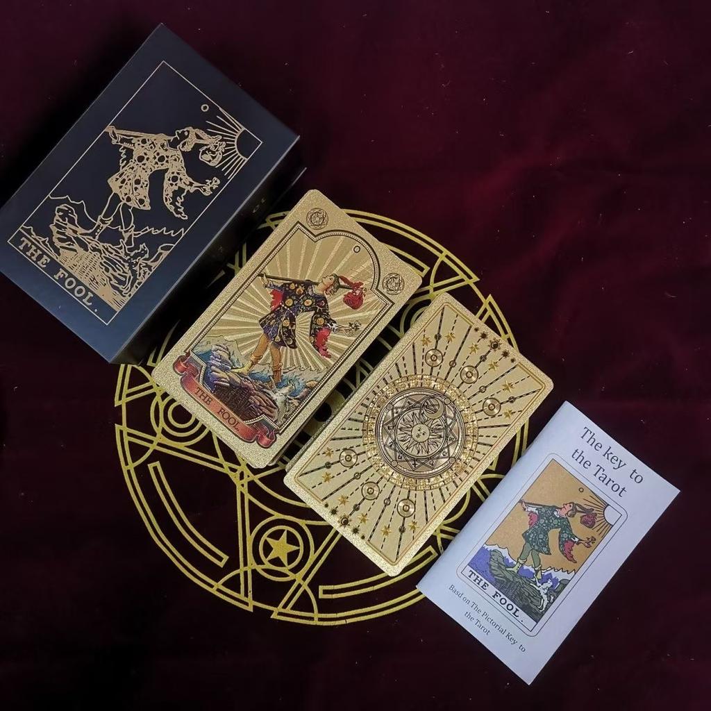 Oryginalny klasyczny popularny Weta luo gra planszowa karta karta karta wieża z kart materiał PET wodoodporna początkująca karta tarota