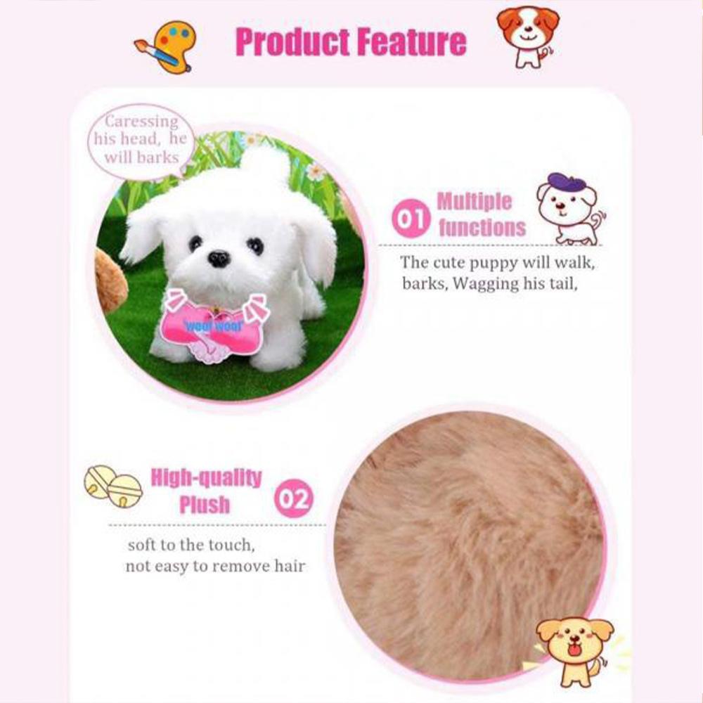 Buy Electronic Robot Dog Walking Barking Wagging Tail Puppy Dog