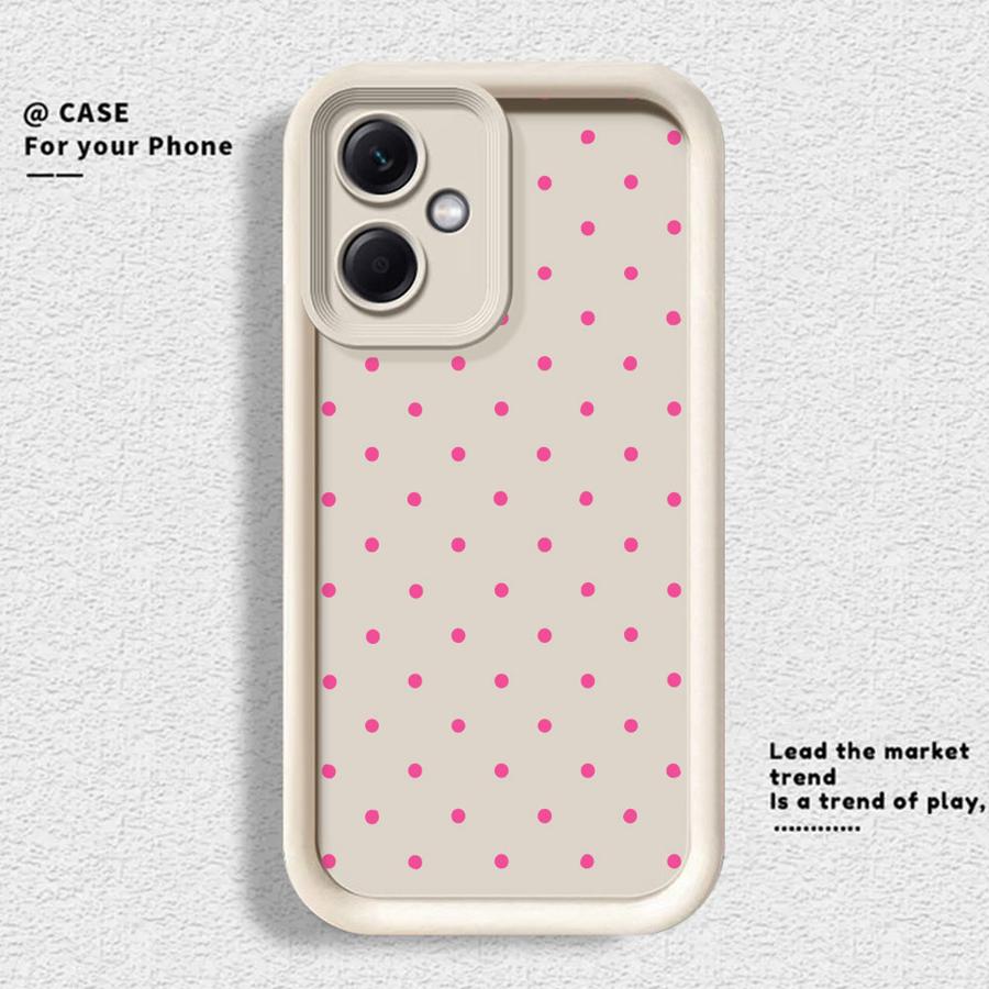 INS Polka Dot Small Fresh Phone Cover Case for Xiaomi Redmi Note 14 Pro Plus 12 11s Note 13 10 12s 11 12C 13C A1 A2 A3 A4 14C