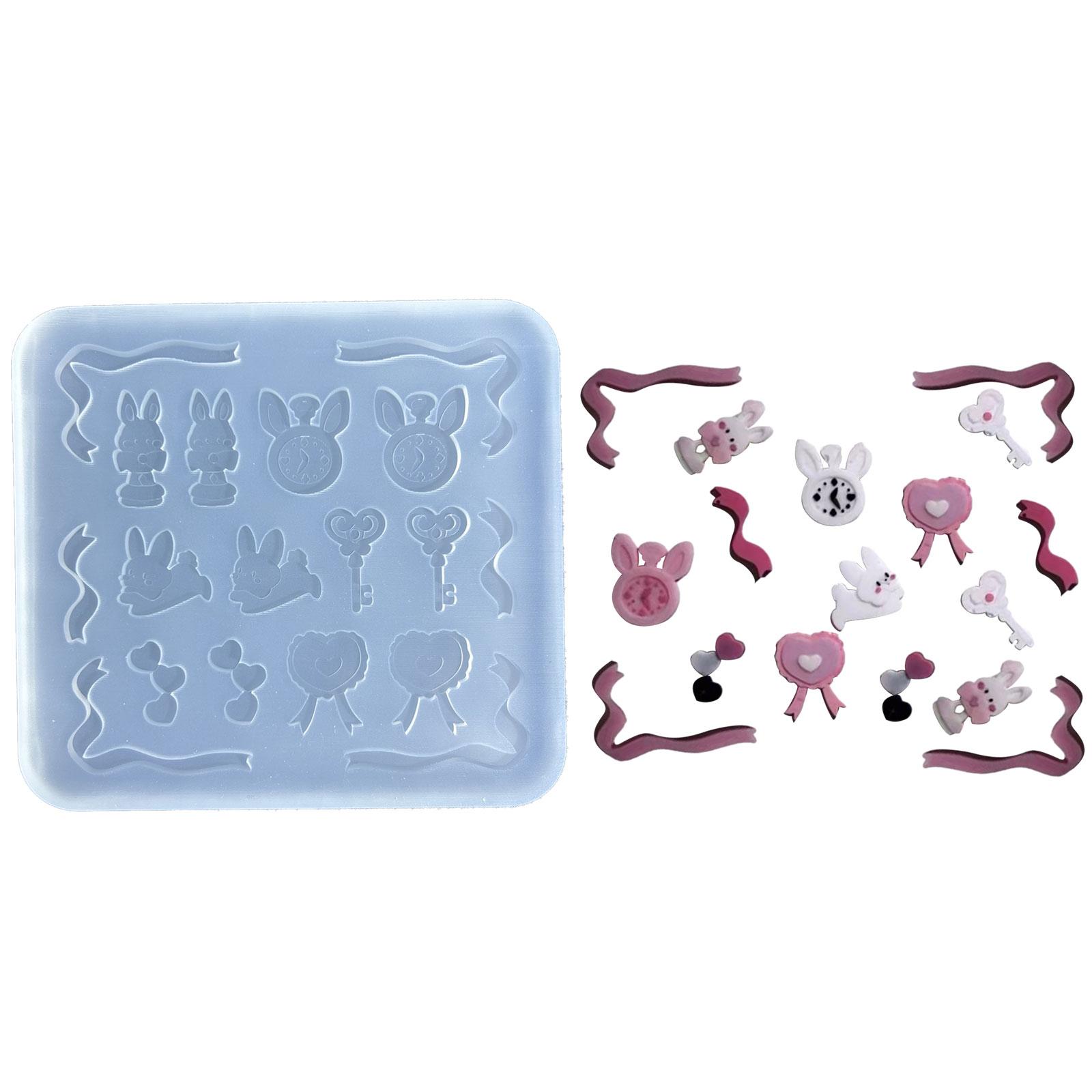 

Многоразовые силиконовые формы, формы из эпоксидной смолы, формы для самостоятельного изготовления ювелирных изделий, формы для подвесок, ожерелий, сережек, ювелирных изделий 2