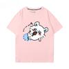 Chiikawa Japanese Cartoon Graphic T‑Shirt, Men Women Couple Casual Summer Short‑Sleeve Oversized Harajuku Streetwear Gift Top