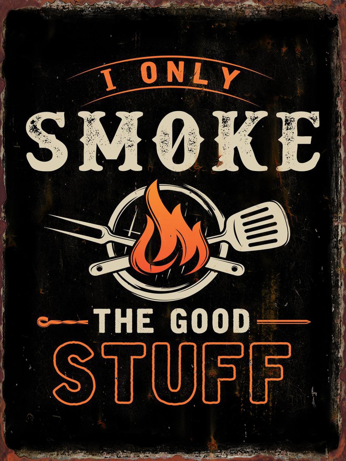 

BBQ Meat Grilling Metal Signs Home Kitchen Restaurant Wall Art Decor Club Bar Plaques Garage Party Street Plate Vintage Posters 20x30cm