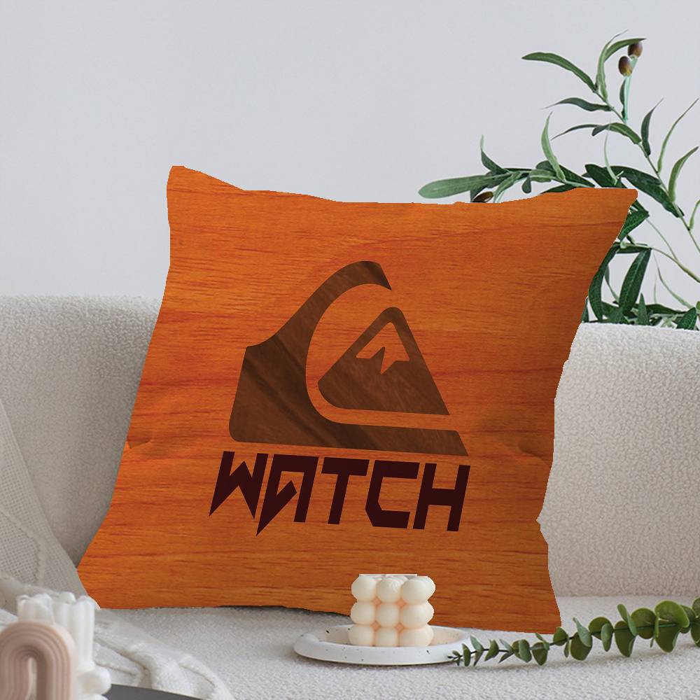 Surfboard Q-Quiksilver Vzor Dekorativní Pokojová Estetika Povlak na polštář Domácí Dekorace Ložnice Rozkládací pohovka Potah na polštář 45x45