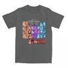 Disney Fairy Tale Men's T-shirts Periodic Table Of Fairy Tales Design Men's Clothing  Summer Cotton Hip Hop Street T Shirt Y2k