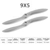 2PCS GEMFAN Glass Fiber Nylon Glow Propellers 8X6/9X5/9X6/10X6/11X6/12X6/13X4/13X6/14X6/15X10 Props For RC Airplane Fixed Wing