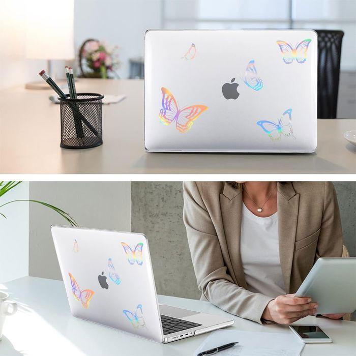 Coque de protection pour MacBook Air - BOOLING - M4 M3 M2 - Transparent - Antidérapante