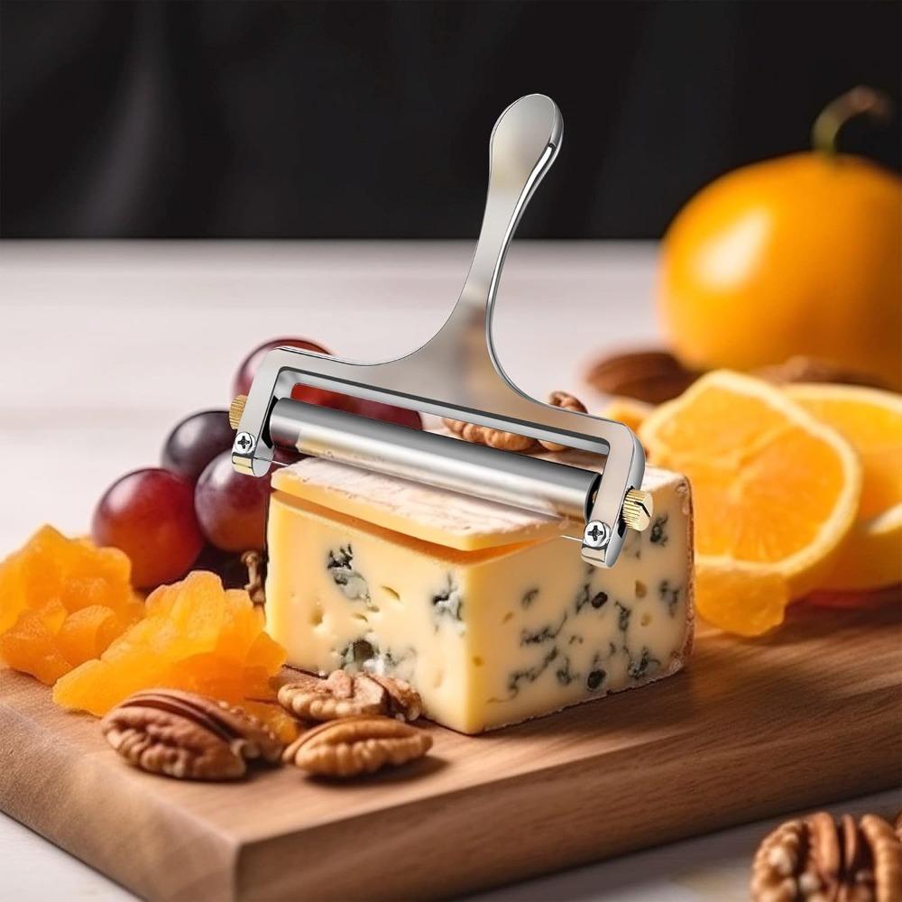 Corrosion-resistant Cheese Slicer with Replacement Wire Cheese Divider Butter Slicer  Cheddar