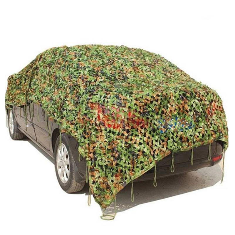 Filet de Camouflage Militaire Filet de Camouflage Camping Extérieur Bâche en Maille Couverture Pare-Soleil Décorations de Fête Jungle