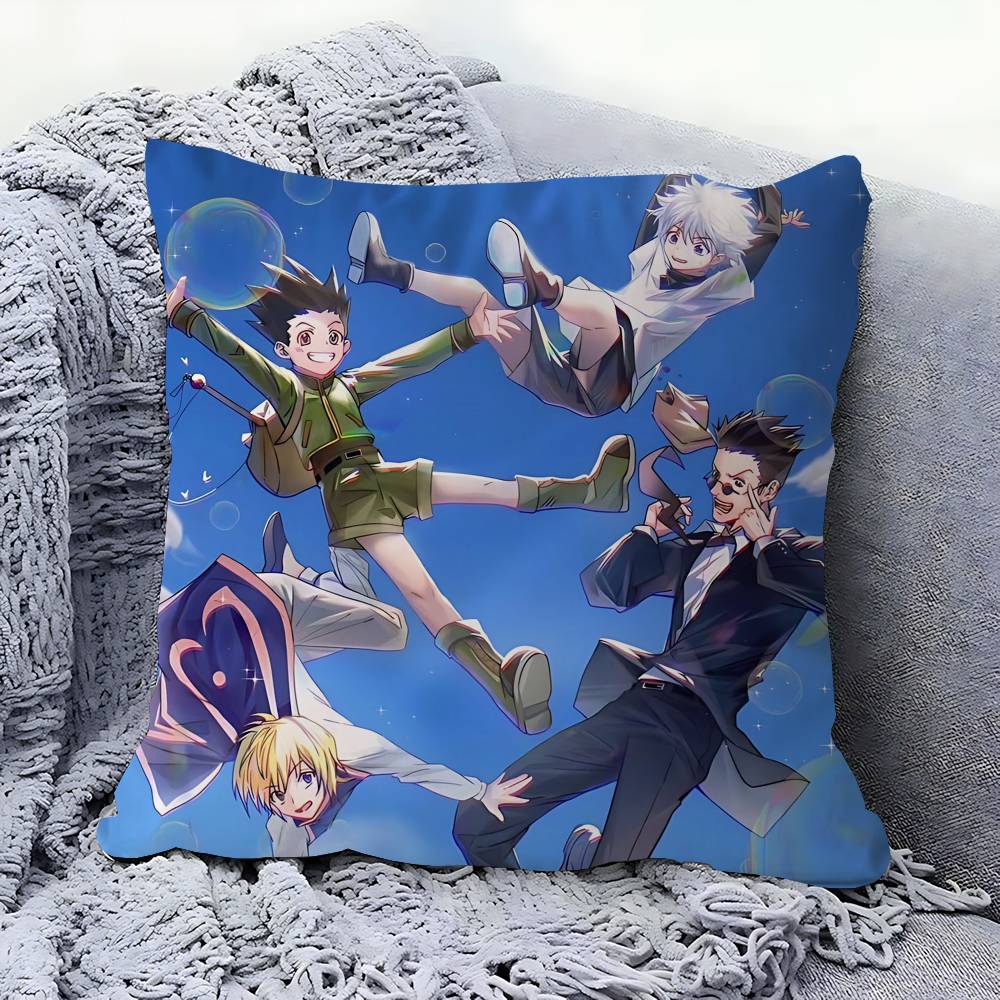Anime HUNTER X HUNTER Pillow Gift Home Office Decoration Pillow Bedroom Sofa Car Cushion CoverPillow Case