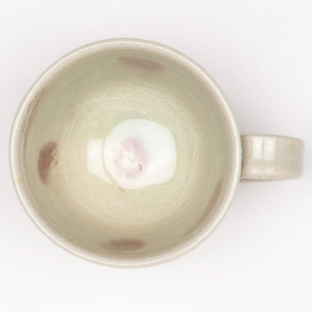 Marui Seito Shigaraki Ware Hechimon Mug, Raspberry, MR-3-3324, 300ml