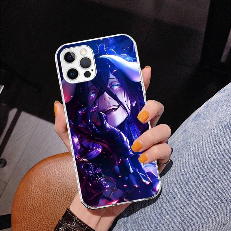 Albedo Overlord Anime Phnoe Case for Iphone 17 Air 16 11 12 13 Mini 14 Plus 15 Pro Max 7 8E SE 2020 16ProMax Phone Cover Coque 1