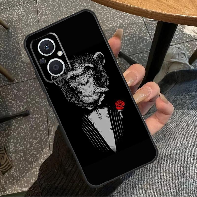 Man Suit Shirt Tie For OPPO Reno 11F 12F 13F 14F 8T 10 11 12 13 14 Pro 8 7 Lite OPPO Find X8 X6 X5 X9 Pro Case