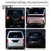 Solar Powered Auto Interior Light Car Window Light, LED Blue Safety Lamp for Rear Windshield, Vehicle Illumination Universal Suction Cup Warning SUVs