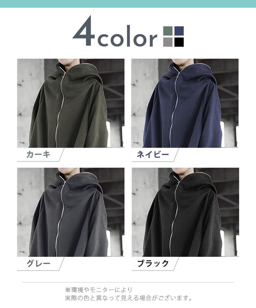 United Doors Kapuzenpullover mit Reißverschluss, Lange Ärmel, Oversized, Lockere Passform, Stilvolles Design, Niedlich und stilvoll für Herbst/Winter, Marineblau, 5A-D02-NVXL