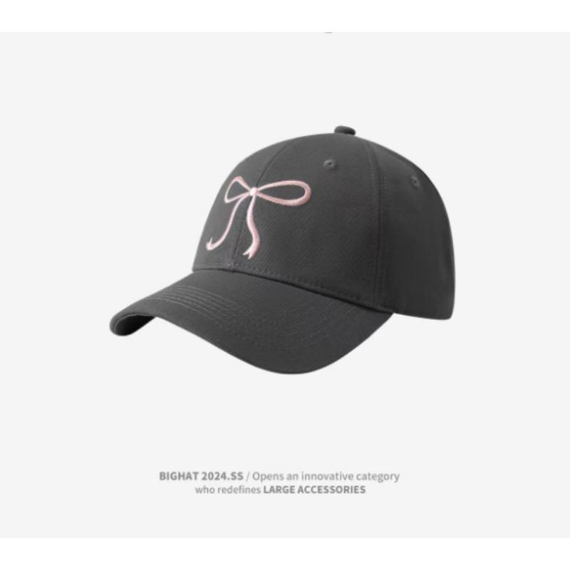 Deep top big head circumference letter baseball cap women's versatile fashion embroidery sunscreen showing face small eaves sunshade cap