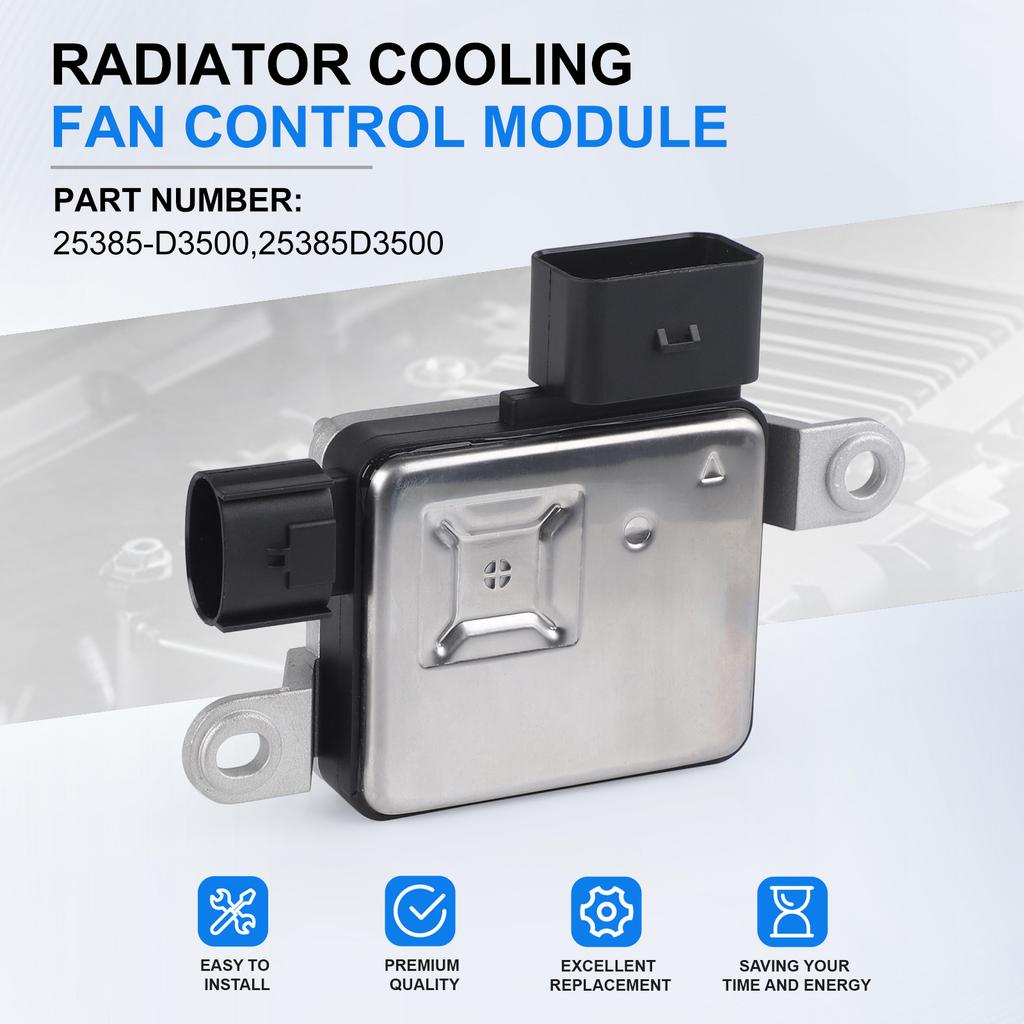 Cooling Fan Resistor Control Module 253854R500 253854R500 For Hyundai Tucson Kia Sportage Kona 2016-2018 25385-D3000 25385-D9000