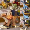 Plush Realistic Dinosaur Toys Velociraptor Stuffed Animals Doll Gift Collectible