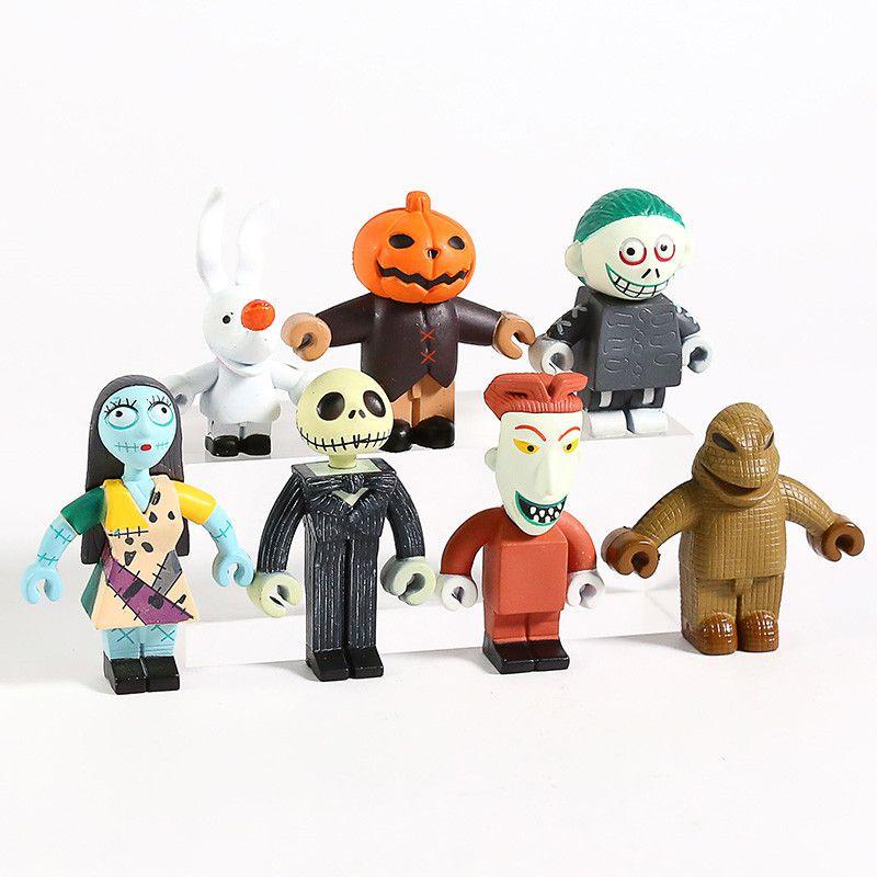Fantazyjny Zestaw Zabawek Figurka Jacka Skellingtona z filmu Miasteczko Halloween Dla Dzieci Zabawa Bożonarodzeniowa
