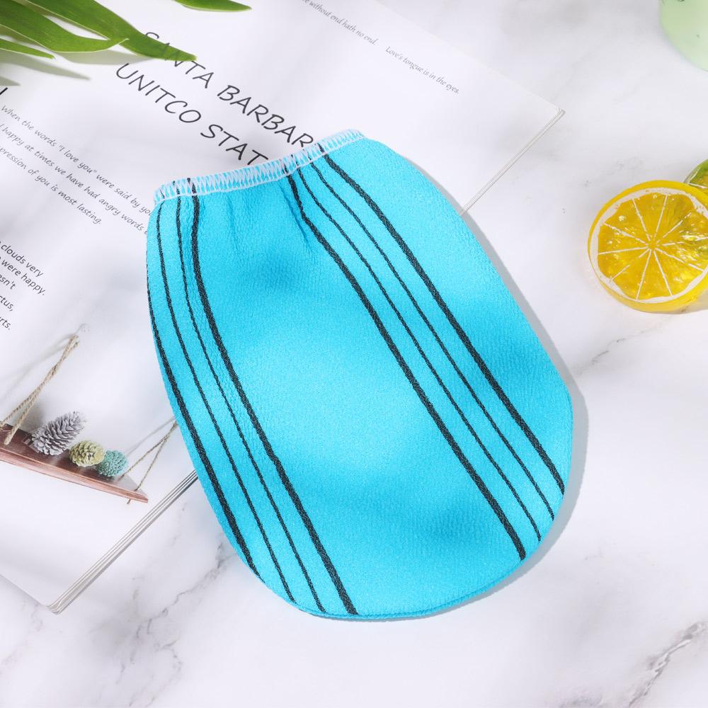 Smooth Skin Massage Viscose Fiber Shower Scrubber Bath Glove Body Rub Exfoliating Towel