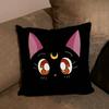 Cute For ailors M-Moon Comfortable soft Pillow Case for Sofa Living Room Home Decor Protective Covers