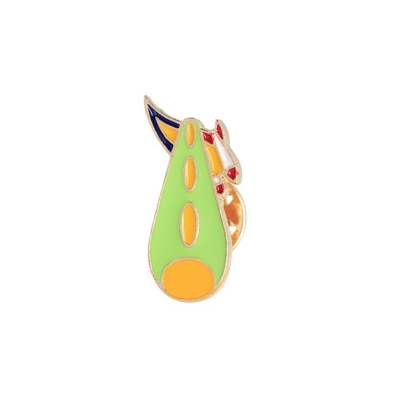 Japanese Anime Star Wand Brooch - Cute Metal Pin for Clothes & Backpacks