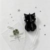 Mini Cat‑Shaped Cable Storage Pendant, 1D Printed Japanese‑Style Earphone Cord Organizer Daily Wire Accessory