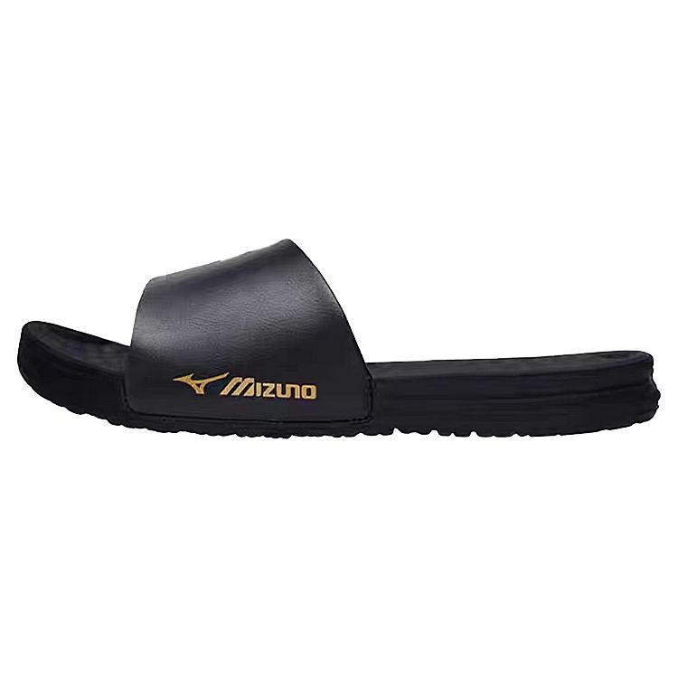 

Mizuno Alpha SR4 Ramos Custom Non-Slip Slide Sandals Unisex Footwear Black Gold P1GJ230401 46.5