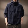 Premium Men's Trendy American Loose-Fit Hooded Jacket for Autumn