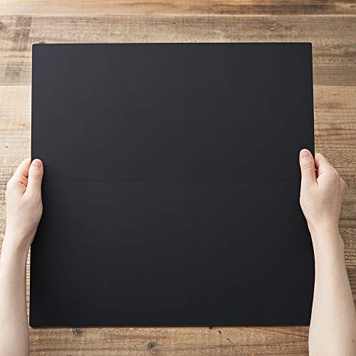 H-konceptet (H-konceptet) H-märkning Skärmatta L (DH-010-L) Svart, Hopfällbar, Utrymmesbesparande, Dubbelsidig Användning, för Utomhusbruk