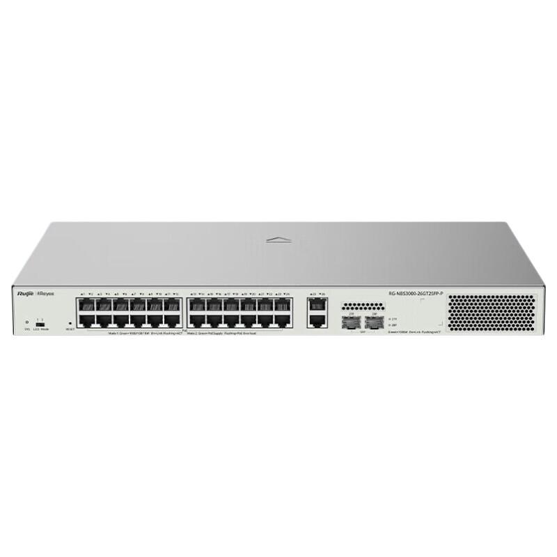 Ruijie RG-NBS3000-26GT2SFP-P 26-Port Gigabit PoE Managed Switch (CN Version)