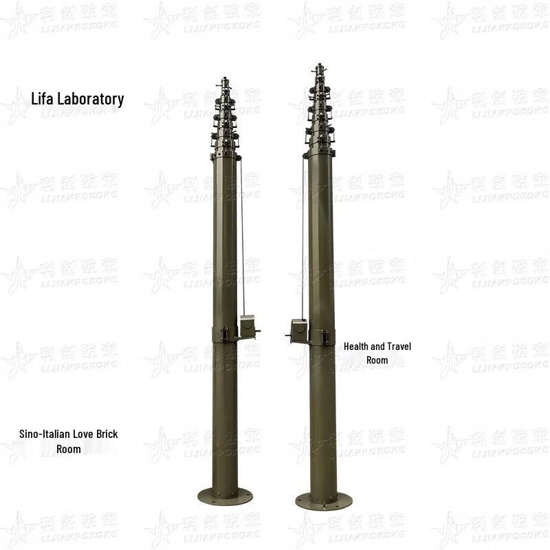 Lijianpokong Mobile Retractable Quick-Install Lightning Rod