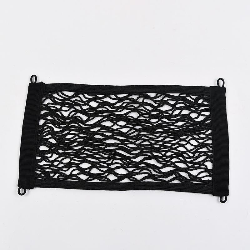 Dual-Layer Mesh Storage Bag for Electric Scooter Front Basket