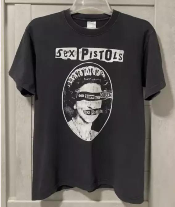 Sex Pistols God Save The Queen Хлопок Полный размер S-5XL Унисекс Футболка XXL