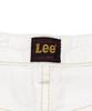 LEE Women Linen Midi Denim Skirt Ecru