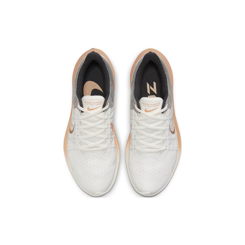 Nike Air Zoom Winflo 8 Premium 'Sail Metallic Copper Coin' Women's Sneakers DA3056-101