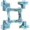 Corner Guides for Chipboard Boxes Divider Assembly Clamps for Gift Box Making DIY Scrapbooking Book Cover Dioramas Decoration