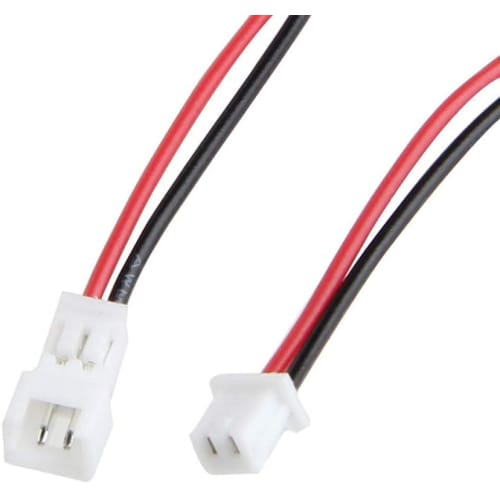 Molex PicoBlade 1.25mm Pitch 2P Connector with Cable, Male and Female, 10-Pack (JST 1.25 Micro JST)