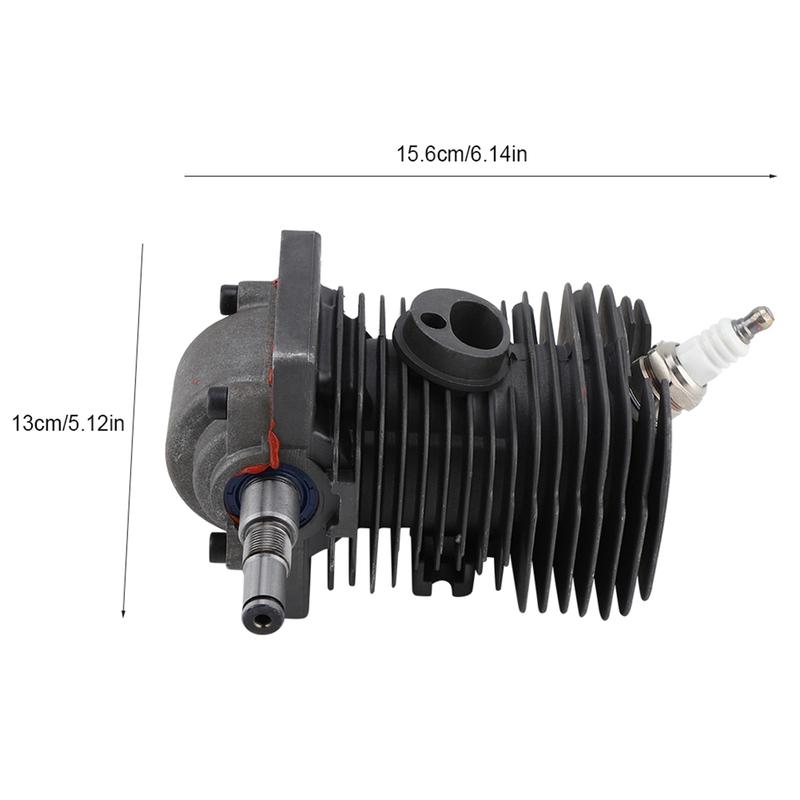 Engine Motor Cylinder Piston Engine Motor Cylinder Engine Motor 38MM Cylinder Piston Crankshaft for STIHL MS180 018 Chainsaw
