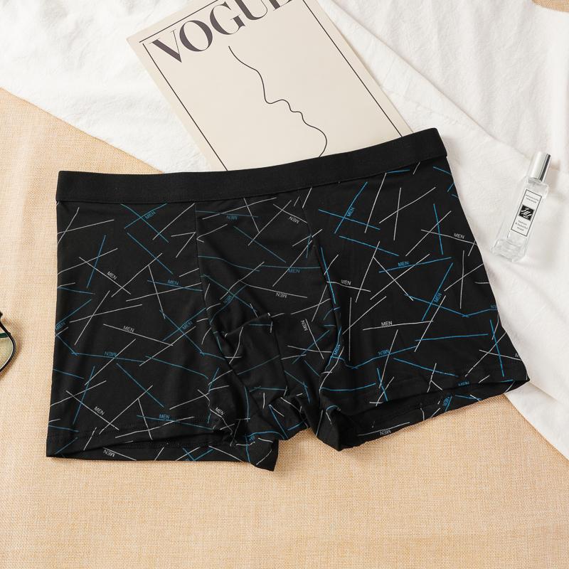 10PCS Men's Boxer Shorts Cotton Underwear Plus Size XL-4XL Comfortable Underpants Sexy Panties Solid Color Lingerie