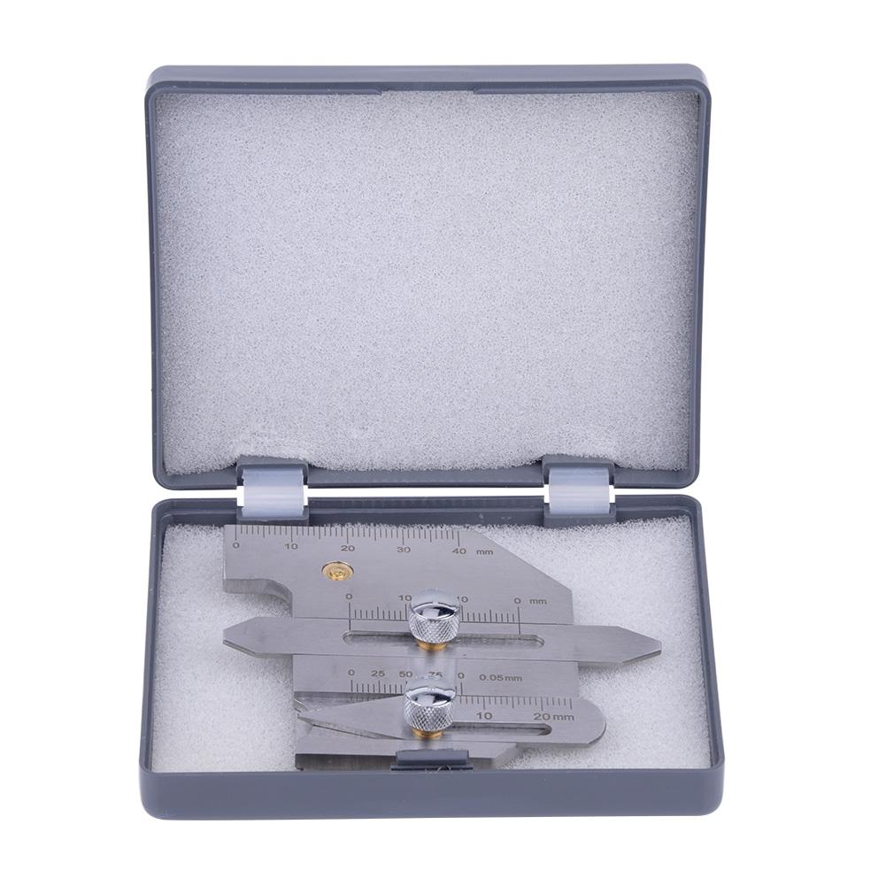 

1pc Stainless Steel HJC40 Welding Gauge Welded Surfaces Joints Undercut Height Gage