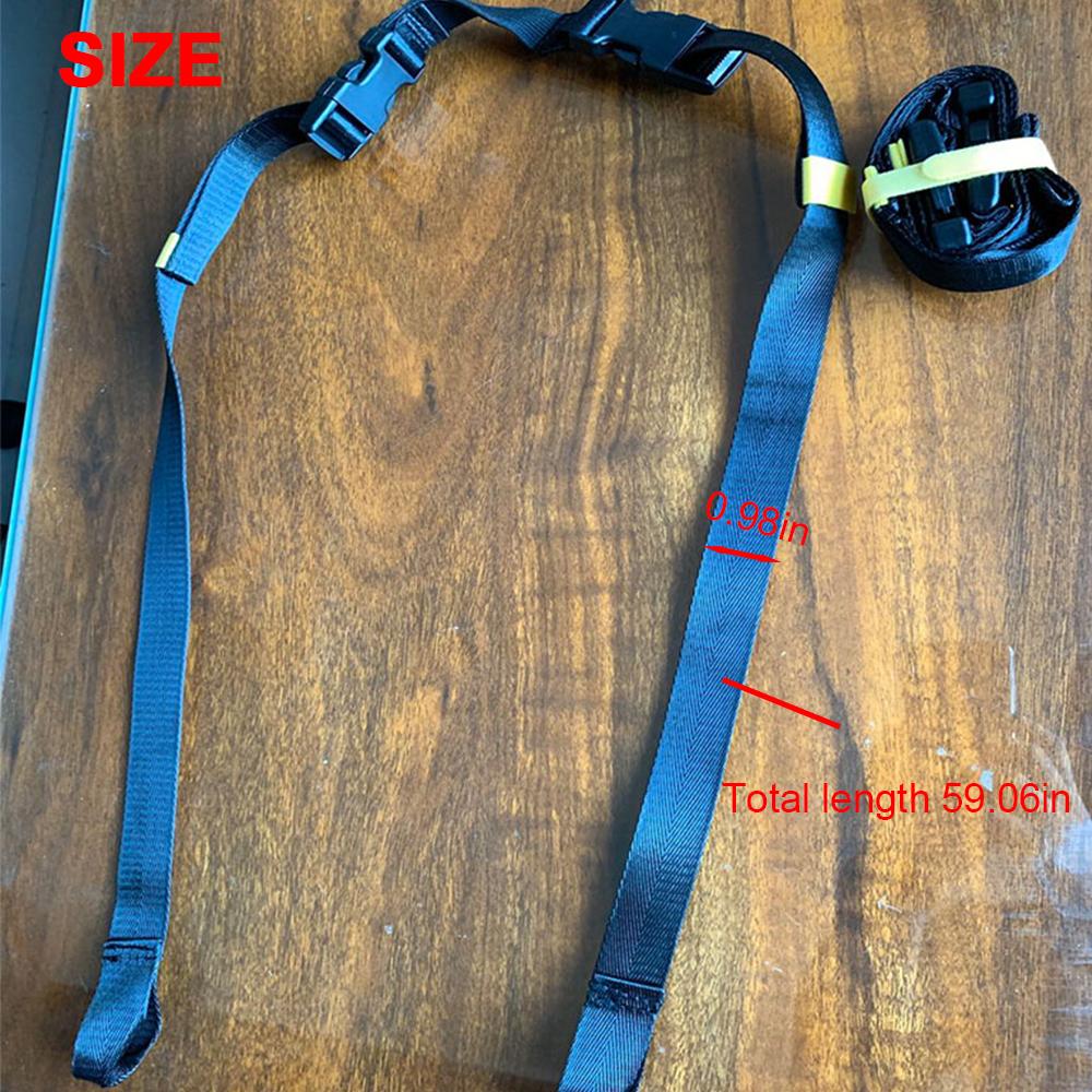 2 Pcs Nylon Motorcycle Luggage Strap Quick Release Belt Cross-country Motorcycle Riding Equipment Universal Elastic Cord