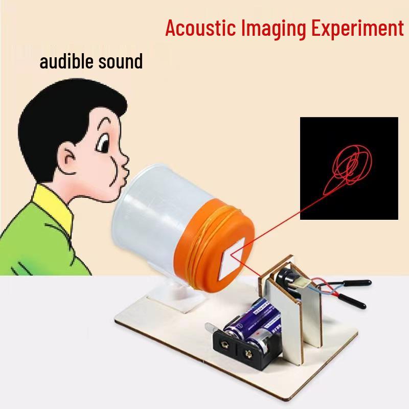 STEM Educational Toy: Sound Wave Imager for Kids Scientific & Technological Experiments See packaging