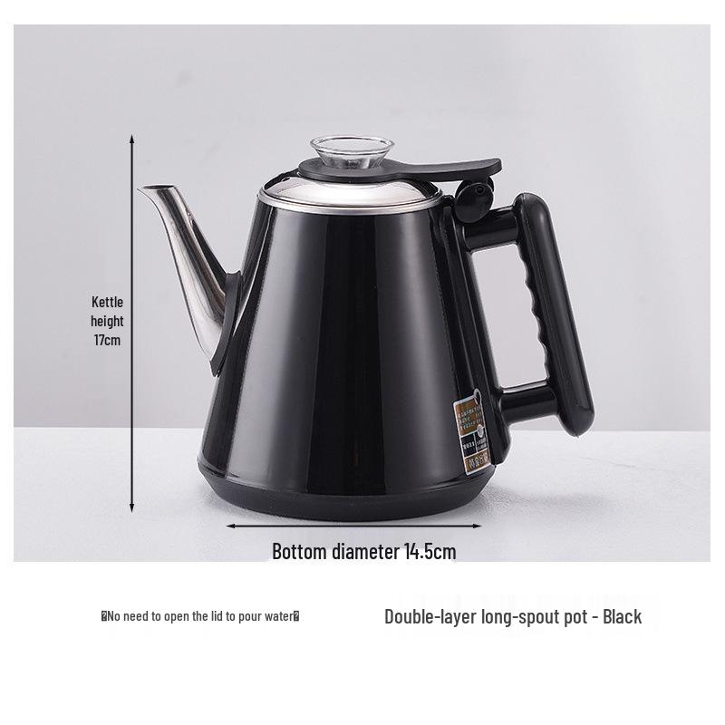 Universal Stainless Steel Electric Tea Kettle and Dispenser with Stove Function