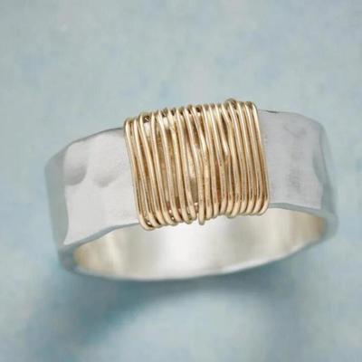 2024 Vintage Geometric Wide Band Ring: A Stylish, Hot-Selling Fashion Coil Jewelry