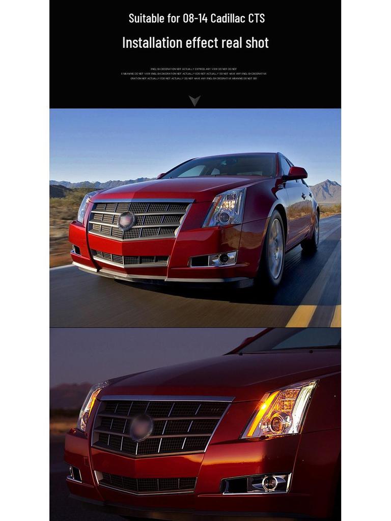 08-14 Cadillac CTS/CTS-V Coupé Scheinwerferlinsenabdeckung