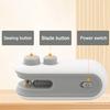 1 sett Bag Sealer Oppladbar Mini Forseglingsmaskin med Cutter Mini Heat Sealer for Chip Snacks Kjeks Bag