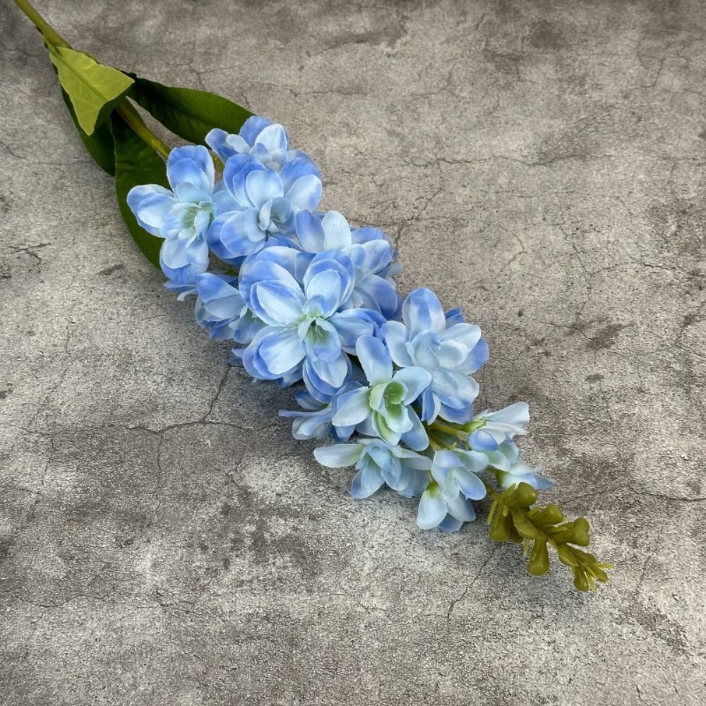 Silk Artificial Hyacinth 85CM Artificial Flowers Fake Violet Flower  for Home Wedding Decor
