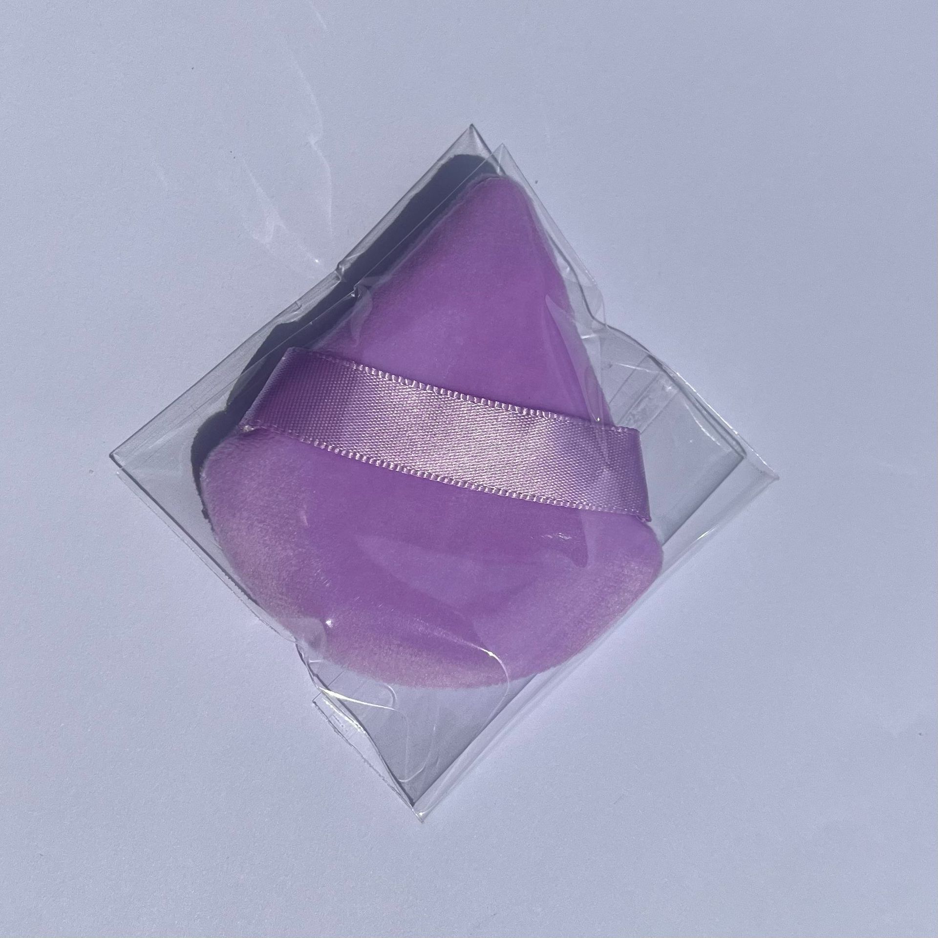 

4PCS Heart Round Mini Powder Cosmetic Puff, що миється, м’яка бавовняна косметика для обличчя Puff Face Make Up Sponge Velvet Make Up Puff Tools