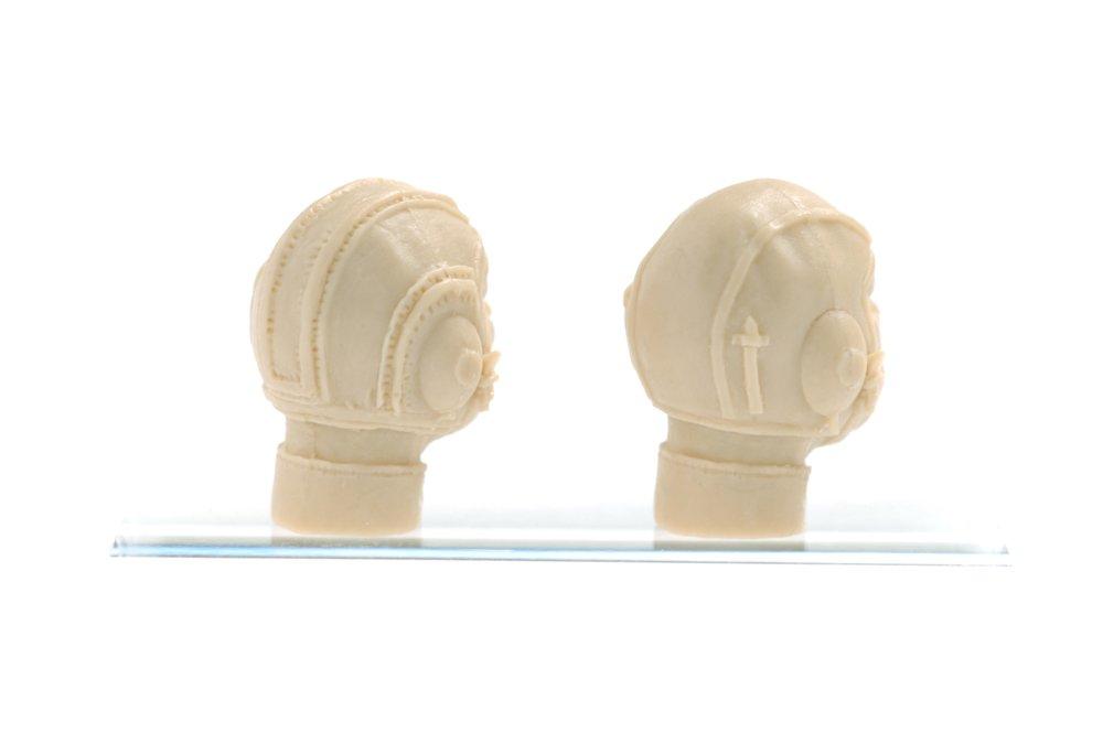 Brick Works Maschinen Krieger Mercenary Army Male Head Parts Garcia Private First Class Big Scale Resin Cast Assembly Kit "Sergeant & Man" 1/20